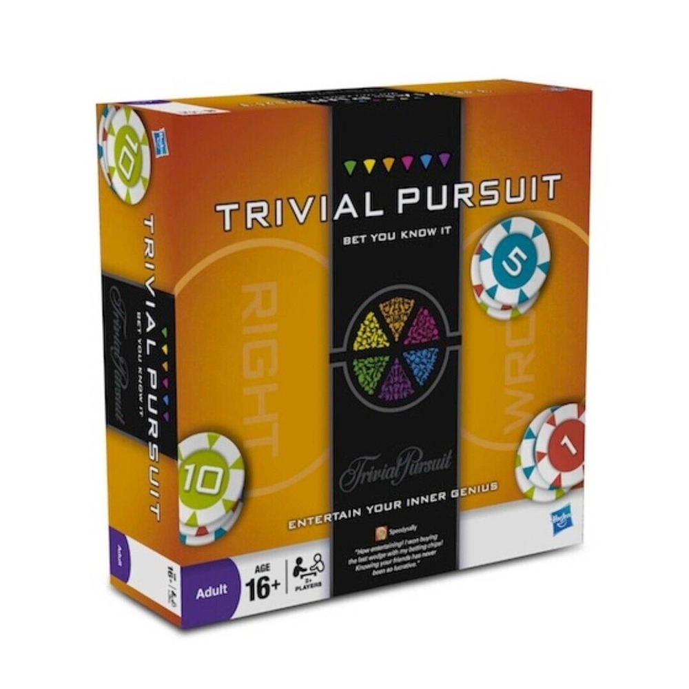Trivial Pursuit Bet You Know It Edition Trivia Game 2009 HASBRO - New SEALED